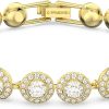 Amazon : $104.48 ($229.00) Swarovski Una Angelic Crystal Tennis Bracelet Collection