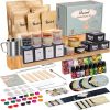 Amazon : $22.82 ($56.99) Candle Making Kit, Soy Candle Making Supplies DIY Candle Craft Tools for Adults, Kids, Beginners with 8 Pleasant Scents, Melting Pot, Wicks, Wax, Dyes & More - DIY Starter Candle Making Kit
