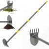 Amazon : $9.99 ($19.99) Hoe Garden Tools, Pointed Hoe for Weeding, Iron Tines for Loosening Soil, Hoe Cultivator 2 in 1 Manual Garden Tools, 17-60 Inch Long Handle Heavy Duty Garden Hoe, Black