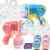 Amazon: $9.99 ($21.99) 2 Pack Bubble Gun Machine for Kids