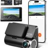 Amazon : $89.99 ($159.99) 70mai 4K Dash Cam Front and Rear with STARVIS, Built in 5GHz WiFi & GPS Car Camera, Super Night Vision, ADAS, 3'' IPS Screen, 24H Parking Mode, Time-Lapse, Loop Recording, with 128GB Card (A800S)