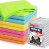 Amazon: $7.49 ($14.99) 20 Pcs Microfiber Cleaning Cloth and Wire Dishwashing Rag Set