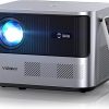 Amazon:$64.99 ($132.99)FHD 1080P Projector 4K Support, 800ANSI 5G WiFi Bluetooth, Outdoor With Full-Sealed Engine/Electric Focus/4P4D/PPT/Zoom, Home Movie Compatible W/iOS/Android/PC/TV