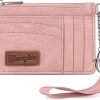 Amazon:$7.59 ($19.99)Montana West X Wrangler RFID Card Holder for Women Card & ID Cases Small Credit Card Holder Womens Credit Card Wallet Pink Card Holders