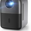 Amazon:$27.99 ($45.99)[Electric Focus] GROVIEW Mini Projector Bluetooth, Fully Sealed Portable Projector, 75% Zoom & Low Noise, Movie Projector for Phone/Laptop/Stick/HDMI/USB-Gray