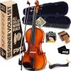 Amazon:$64.00 ($139.99)Pyle Solid Wood Violin, Premium Spruce Top and Maple Side Construction 4/4 Full Size Fiddle Set with Accessory Kit