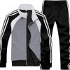 Amazon:$26.39 ($47.99)Sun Lorence Men's Athletic Running Tracksuit Set Casual Full Zip Jogging Sweat Suit