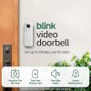Amazon$39.99 ($69.99)Blink Video Doorbell (newest model) – Head-to-toe HD view, two-year battery life, and simple setup. Sync Module Core included – System (White)
