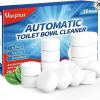 Amazon:$6.17 ($19.99)Vacplus Toilet Bowl Cleaner Tablets 20 PACK, Automatic Cleaners with Bleach, Slow-Releasing Toilet Tank Cleaners for Deodorizing & Descaling, Household Toilet Cleaners against Tough Stains