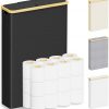 Amazon : $17.99 ($29.99)  SpaceAid Extra Large Toilet Paper Storage with Lid, Hold up to 24 Regular Rolls or 18 Mega Rolls, Slim Toilet Paper Basket Holder Bin Container, Bathroom Accessories Organizer, Black