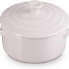 Amazon : $22.00 ($41.95) Le Creuset Stoneware Mini Round Cocotte, 24 oz., Shallot