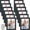 Amazon: $11.99 (34.99) 12Pk 5×7 Picture Frame Black 5 x 7 Photo Frames Bulk for Wall