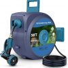 Amazon: $35.99 ($119.99) 50ft Retractable Garden Hose, Heavy Duty Wall-Mounted Hose Reel