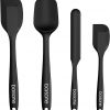 Amazon: $3.99 ($7.99) 4Pk Spatulas Silicone Heat Resistant, Food Grade Rubber Spatula Set