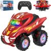 Amazon :$8.88 ($9.88)Remote Control Car, RC Cars with Spray, Light & Music, All Terrain Drift Stunt Car 360 Flips Rotating, RC Race Cars Toys for 6 7 8 9 10 11 12 Year Old Boys Girls Gifts (red)