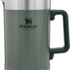 Amazon : $52.50 ($70.00)   Stanley Classic Stay-Hot French Press Coffee Maker 48 oz | 5 Minute Brew, 4 Hours Hot | Mesh Filter for Coffee Grounds | Insulated Stainless Steel French Press | BPA-Free | Hammertone Green