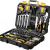 Amazon : $53.99 ($79.99)  DEKOPRO 158 Piece Tool Set-General Household Hand Tool Kit,Auto Repair Tool Set, with Plastic Toolbox Storage Case