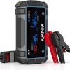 Amazon : $28.34 ($53.99)  AVAPOW Car Jump Starter Battery Jumper Starter Portable Jump Boxes Car Battery Jump Starter Battery Pack with Jumper Cable 2000A for Vehicles (12V 8L Gas/6.5L Diesel Engine), LED Light/USB QC3.0