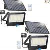 Amazon : $16.57 ($33.14)  2Pack 20W Solar Outdoor LED Wall Lights With Motion Sensor - 3 Lighting Modes, Cordless Flood Light, Waterproof Powered Security Lights for Wall, Garden, Garage