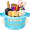 Amazon: $5.99 ($12.99) 360 Degree Rotating Desk Organizer, Pencil Pen Holder w/ 5 Compartments