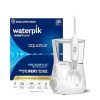 Amazon : $59.99 ($99.99) Waterpik Aquarius Water Flosser For Teeth Cleaning, Gums, Braces, Dental Care, Electric Power With 10 Settings, 7 Tips For Multiple Users And Needs, ADA Accepted, White WP-660, Packaging May Vary