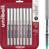 Amazon : $9.38 ($21.89)  uniball™ Vision Rollerball Pens, Fine Point (0.7mm), Assorted Colors, 8 Pack