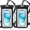 Amazon:  $6.49 ($12.99) 2 Pk Universal Waterproof Phone Case for iPhone 16 15 14 13 Plus