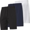 Amazon: $7.49 ($14.99)  Gym Shorts Men 3 Pack Mens Nylon Stretch Athletic Running Shorts