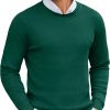 Amazon: $14.99 ($24.99) Men Crew Neck Knit Sweaters Lightweight Knitted Sweaters