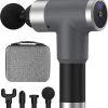 Amazon : $9.99 ($19.99) cotsoco Massage Gun Deep Tissue for Pain Relief with 4 Massage Heads & 6 Speeds, Electric Mini Handheld Body Massager for Any Pain Relief, Best Gifts for Dad and Mom
