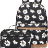 Amazon: $9.99 ($26.99) Daisy Printed Girls Backpack w/ Lunch Box Kids Backpack Bookbags Set