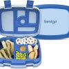 Amazon : $18.99 ($39.99) Bentgo Kids Bento-Style 5-Compartment Leak-Proof Lunch Box - Ideal Portion Sizes for Ages 3 to 7 - Durable, Drop-Proof, Dishwasher Safe, PFAS & BPA-Free & Made with Food-Safe Materials (Blue)