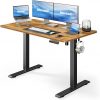 Amazon : $59.99 ($119.00)  Marsail Standing Desk Adjustable Height Stand up Home Office Desk,‎ 48x24 Inch Electric Standing Computer Desk, with 4 Memory Presets, Headphone Hook,Cable Organizer, Rustic Brown