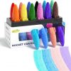 Amazon: $6.99 ($9.99) 12 Colors Crayons for Toddlers, Non-Toxic Washable Rocket Crayons