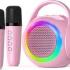 Amazon: $10.99 ($29.99) Mini Karaoke Machine for Kids with 2 Microphones