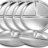 Amazon: $14.99 ($16.99) Stainless Steel Toddler Plate Set of 6