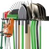 Amazon : $16.99 ($41.98)  Godboat Garage Storage, Garden Tool Organizer, 4 Hooks Yard Organization, Garage Shelving Wall Mount, Heavy-Duty Garage Organizer, Cool Gadgets & Gifts for Dad, Men, Fathers Day, Max Load 320 Lbs