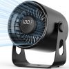 Amazon : $9.99 ($29.99) Quiet Small Desk Fan: 4000mAh Battery Operated, 100 Speeds Travel Camping Personal AC Table Fan, Digital Display Portable USB Fan for Office, Bedroom, Kitchen, Home, Outdoor, Black