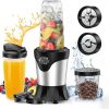Amazon: $16.99 ($33.99) Smoothie Blender 1100W Portable Personal Blender