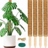 Amazon: $7.99 ($14.99) Moss Pole Monstera Plant Support, 4 Pack 23.6inch