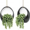 Amazon: $8.99 ($15.99) 2 Pack Hanging Plants Artificial Succulents Plants Indoor