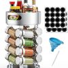 Amazon: $14.99 ($29.99) 2 Tier Rotating Spice Rack Set With 16 Jars and Extra Top Tray