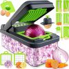 Amazon: 1 $9.99 ($14.99) 2-in-1 Vegetable Chopper, 7 Blade Veggie Chopper