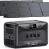 Amazon : $1999.00 ($3299.00) BLUETTI Solar Generator Apex 300 (2025 New) with 2 200W Solar Panels, 2764.8Wh LFP Battery Backup with 6 3840W AC Outlets (7680W Surge), 120V/240V Dual Voltage, Ideal for Camping and Off-Grid Living