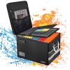 Amazon: $16.99 ($33.99) Fireproof Document Box with Lock, Portable File Box with Handle
