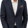Amazon: $32.99 ($65.99) Mens Blazer Vintage Wool Blend Sport Coat