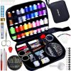 Amazon : $3.99 ($7.99)   Sewing Kit with Case Portable Sewing Supplies for Home Traveler, Adults, Beginner, Emergency, Contains 18 Sewing Thread, Scissors, Needles, Measure etc