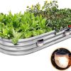 Amazon:  $20.99 ($29.99) Galvanized Raised Garden Beds Outdoor w/ 2 Magnetic Solar-Powered Lights