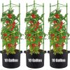 Amazon:  $18.49 ($38.98) 3pk Tomato Cages with 10 Gallon Grow Bags, 48 Inches