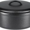 Amazon: $26.63 ($30.19) Round Pre-Seasoned Cast Iron Dutch Oven Pot with Lid and Dual Handles